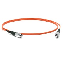 Патч-корд волоконно-оптический (шнур) Hyperline FC-S2-50-FC/PR-FC/PR-H-1.5M-LSZH-OR