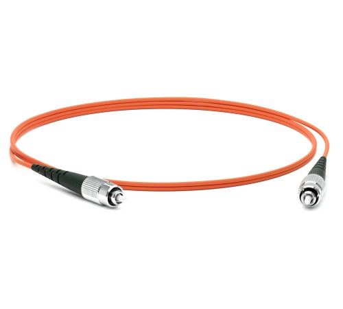 Патч-корд волоконно-оптический (шнур) Hyperline FC-S2-50-FC/PR-FC/PR-H-1.5M-LSZH-OR