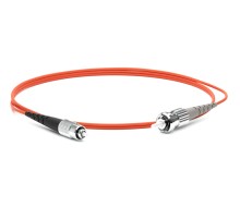 Патч-корд волоконно-оптический (шнур) Hyperline FC-S2-50-FC/PR-ST/PR-H-1.5M-LSZH-OR