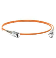 Патч-корд волоконно-оптический (шнур) Hyperline FC-S2-50-ST/PR-ST/PR-H-1.5M-LSZH-OR