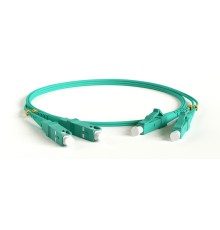 Патч-корд волоконно-оптический (шнур) Hyperline FC-D2-503-LC/PR-SC/PR-H-1.5M-LSZH-AQ