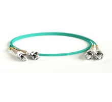 Патч-корд волоконно-оптический (шнур) Hyperline FC-D2-503-ST/PR-ST/PR-H-1.5M-LSZH-AQ