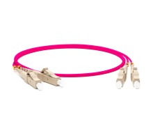 Патч-корд волоконно-оптический (шнур) Hyperline FC-D2-504-LC/PR-LC/PR-H-1.5M-LSZH-MG