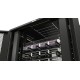 Фальш-панель перфорированная на 1U цвет черный (RAL 9005) Hyperline BPD-1-RAL9005