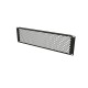 Фальш-панель перфорированная на 3U цвет черный (RAL 9005) Hyperline BPD-3-RAL9005