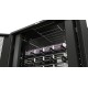 Фальш-панель перфорированная на 3U цвет черный (RAL 9005) Hyperline BPD-3-RAL9005