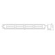 Патч-панель Hyperline PPTR-19-8CU-STL