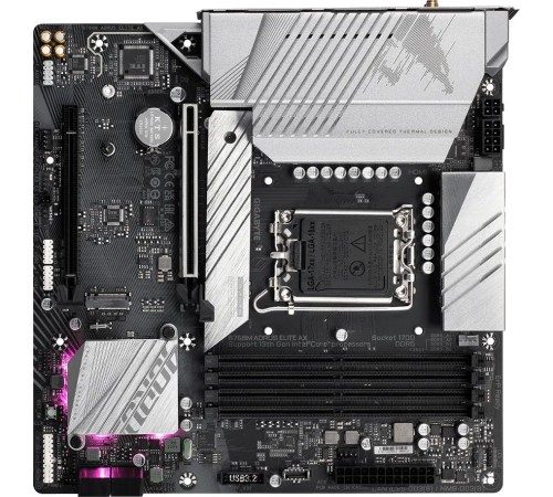 Материнская плата Gigabyte B760M AORUS ELITE AX