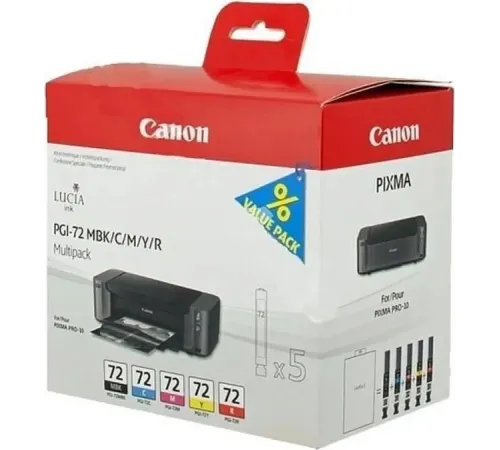 Картридж Canon PGI-72 MBK/C/M/Y/R 6402B009