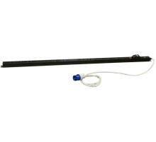 Блок розеток вертикальный Hyperline SHE-20IEC-4BIEC-B-3PVB