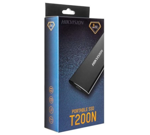 Накопитель SSD Hikvision USB-C 128Gb HS-ESSD-T200N/128G
