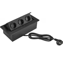 Розетка Cactus CS-SOCKET-EU3-BK