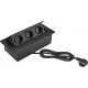 Розетка Cactus CS-SOCKET-EU3-BK
