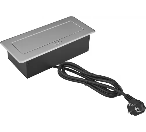 Розетка Cactus CS-SOCKET-EU3-GYBK