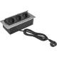 Розетка Cactus CS-SOCKET-EU3-GYBK