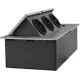 Розетка Cactus CS-SOCKET-EU3-GYBK