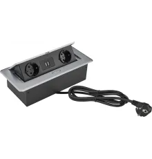 Розетка Cactus CS-SOCKET-EU/USBA-GY
