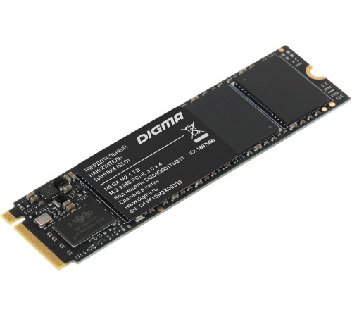 Накопитель SSD Digma PCIe 3.0 x4 1TB DGSM3001TM23T