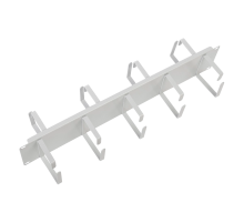 Горизонтальный кабельный органайзер двусторонний 19