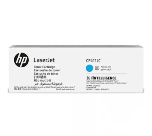 Лазерный картридж HP 410J голубой для CLJ M477/M452/M377dw CF411JC