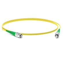 Патч-корд волоконно-оптический (шнур) Hyperline FC-S2-9-FC/AR-FC/AR-H-0.5M-LSZH-YL