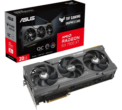 Видеокарта Asus RX 7900 XT TUF Gaming OC Edition TUF-RX7900XT-O20G-GAMING