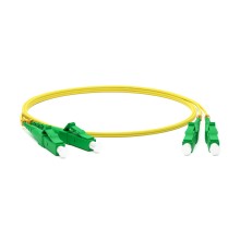 Патч-корд волоконно-оптический (шнур) Hyperline FC-D2-9-LC/AR-LC/AR-H-0.5M-LSZH-YL