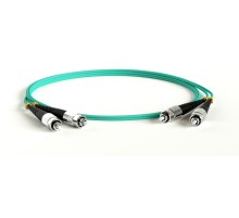 Патч-корд волоконно-оптический (шнур) Hyperline FC-D2-503-FC/PR-FC/PR-H-0.5M-LSZH-AQ