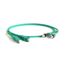 Патч-корд волоконно-оптический (шнур) Hyperline FC-D2-503-SC/PR-ST/PR-H-0.5M-LSZH-AQ