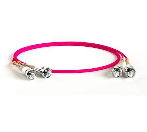 Патч-корд волоконно-оптический (шнур) Hyperline FC-D2-504-ST/PR-ST/PR-H-0.5M-LSZH-MG