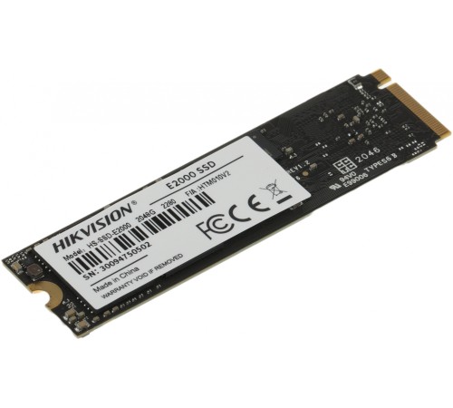 Накопитель SSD Hikvision PCIe 3.0 x4 2TB HS-SSD-E2000/2048G