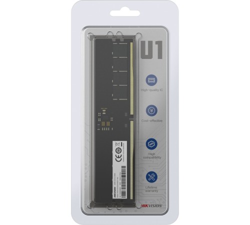 Память DDR5 16Gb 6200MHz Hikvision HKED5161DAK6O8ZO1/16G