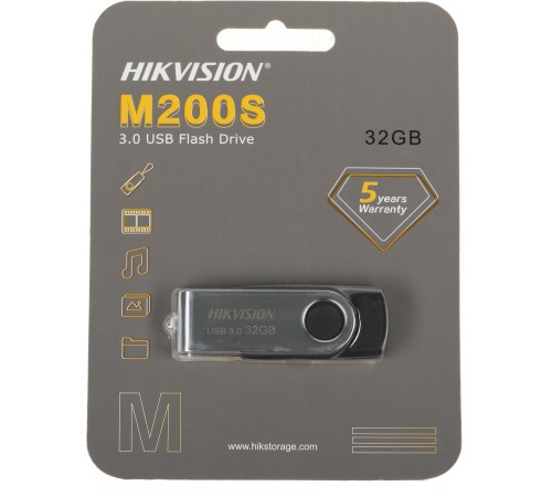 Флеш Диск Hikvision 32GB M200S HS-USB-M200S/32G/U3
