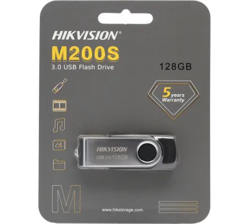 USB Flash накопитель 128Gb Hikvision M200S 3.0 HS-USB-M200S/128G/U3 USB Flash накопитель 128Gb Hikvision M200S 3.0 HS-USB-M200S/128G/U3