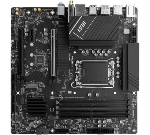 Материнская плата MSI PRO B760M-A WIFI DDR4