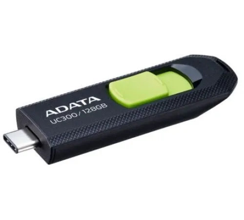 USB флешка Adata ACHO-UC300-128G-RBK/GN