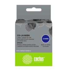 Картридж ленточный Cactus CS-LK4WBN