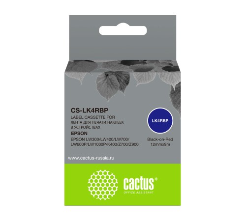 Картридж ленточный Cactus CS-LK4RBP