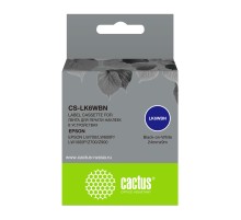 Картридж ленточный Cactus CS-LK6WBN