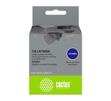 Картридж ленточный Cactus CS-LK7WBN