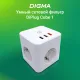 Умная розетка Digma DiPlug Cube 1 DPC13S