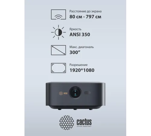 Проектор Cactus CS-E2.SG