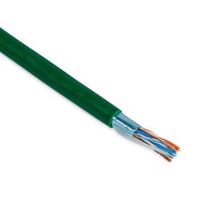 Кабель витая пара Hyperline FUTP4-C5E-P26-IN-PVC-GN-100