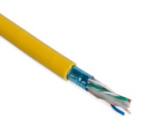 Кабель витая пара Hyperline FUTP4-C5E-P26-IN-PVC-YL-100
