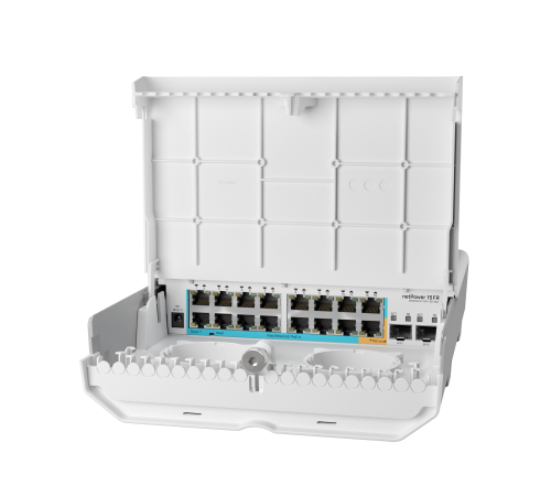 Коммутатор MikroTik netPower 15FR CRS318-1Fi-15Fr-2S-OUT
