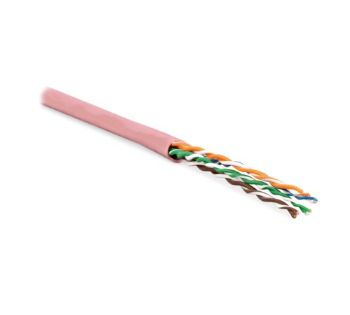 Кабель витая пара Hyperline UUTP4-C5E-P24-IN-PVC-PK-100
