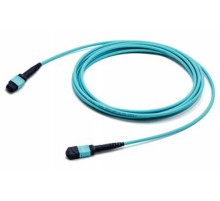Патч-корд волоконно-оптический (шнур) Hyperline FHD-MC3-504-MPOF12/PS-MPOF12/PS-B-2M-LSZH-AQ