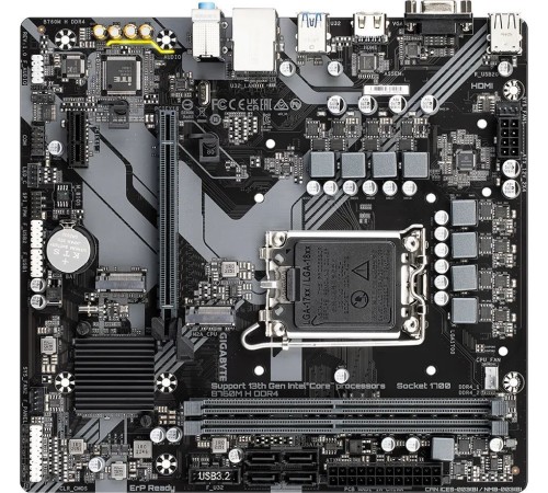 Материнская плата Gigabyte B760M H DDR4