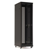 Шкаф напольный 19-дюймовый Hyperline TTR-2766-DD-RAL9005