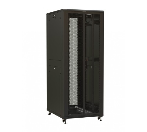 Шкаф напольный 19-дюймовый Hyperline TTR-3761-DD-RAL9005